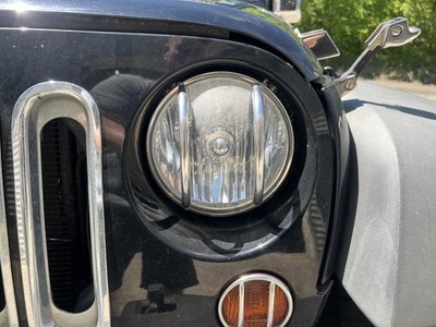 Driver Headlight VIN W 6th Digit Jk Body Halogen Fits 07-18 WRANGLER 246453