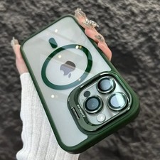 Shockproof MagSafe Case for iPhone 17 16 15 14 13 12 Pro Max Plus Lens Protector