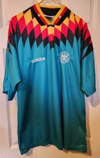 Vintage 1994 Adidas Germany Away Jersey Kit XL