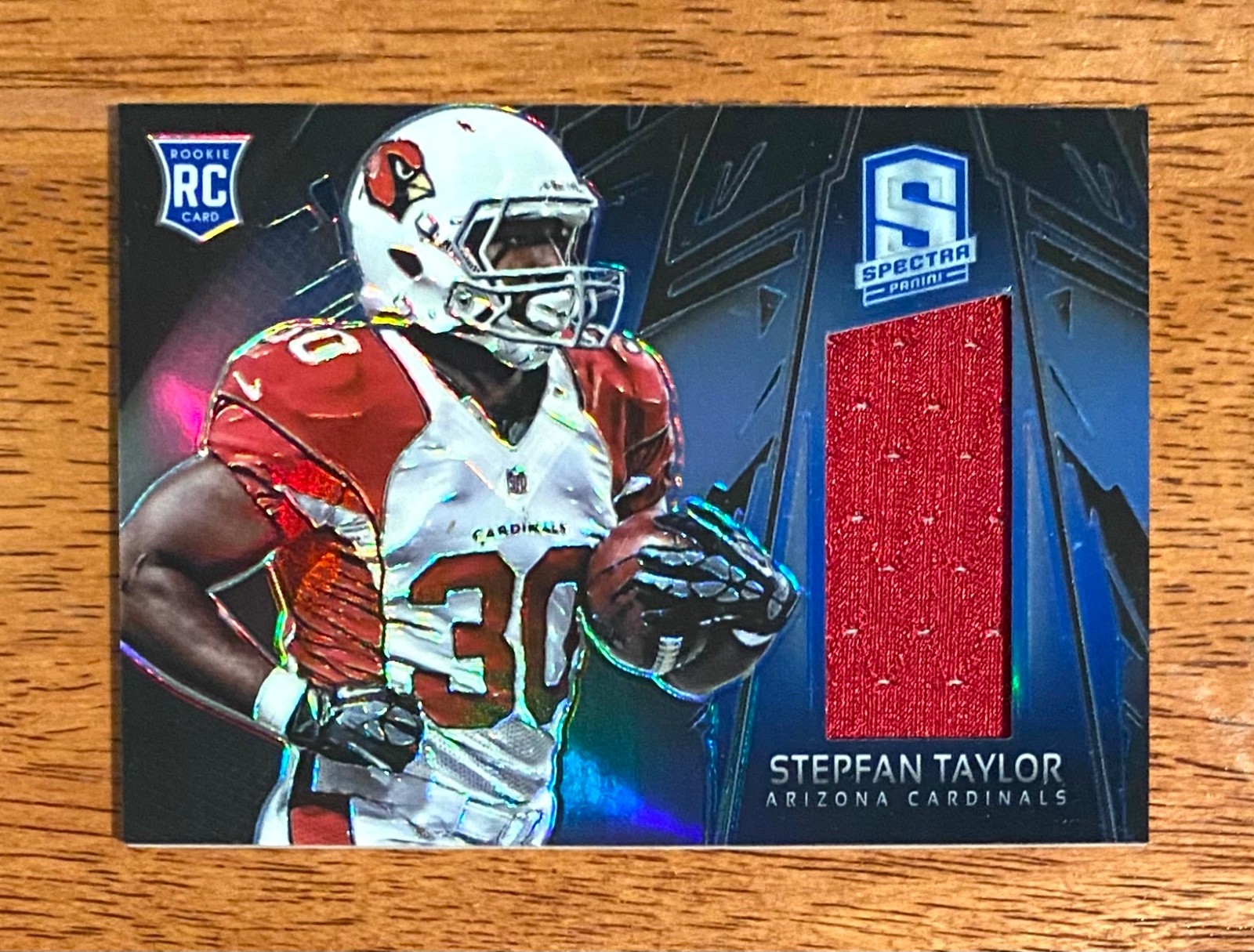Stepfan Taylor Panini Spectra Rookie Revolution #34 Blue