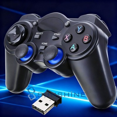 Wireless USB 2.4G Game Controller Gamepad Joystick for PC ,TV Box ,Android, PS3