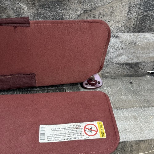 88-98 Chevrolet GMC Silverado Sierra C/K 1500 Sun Visor Set Driver & Passenger - Foto 7 di 8