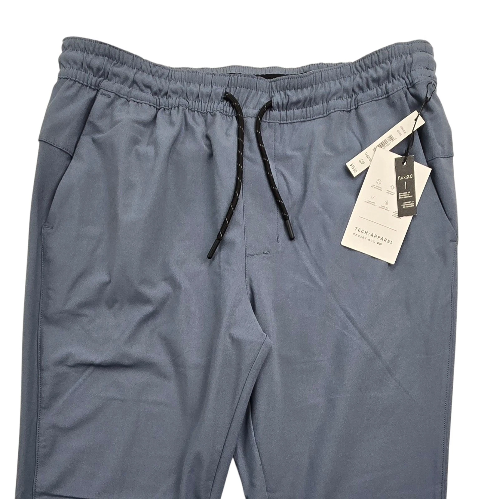 Projek Raw Men's Tech Jogger Pants Stretch Breathable Quick Dry Wicking Blue S