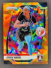 2024 Panini WNBA Prizm JORDIN CANADA Orange Ice Prizm #91 Atlanta Dream