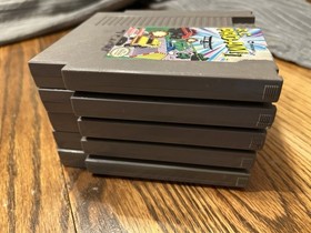 Nintendo NES Lot RC Pro Am II Back Future Galaxy Rescue Rangers Rad Racer Lot 