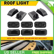 For 03-09 Hummer H2 Front Rear Roof Top Cab Running Parking Light Lamp Housings