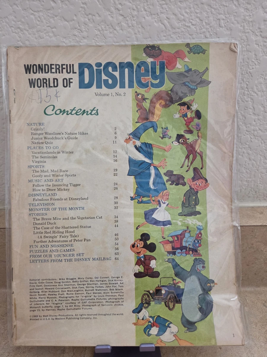 Disney Magazine In Disney Books (1968-Now) for sale | eBay