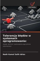 Nadir Kamal Salih Idries | Tolerancja B¿¿DóW W Systemach Oprogramowania: | Buch