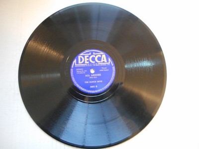 E34 Ranch Boys Decca 3851 Lights Out / All Ashore E+/N-
