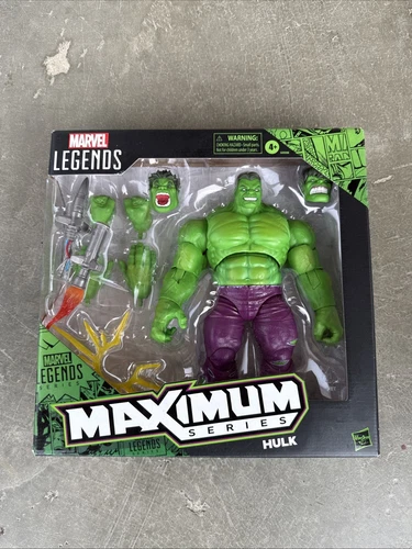 Figura de acción Hasbro Marvel Legends Maximum Series Hulk Deluxe en stock EE. UU.