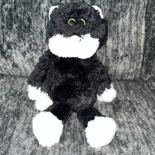 Ty Classic 2016 Shadow Cat Black White Tuxedo Stuffed Animal Plush Toy 10  