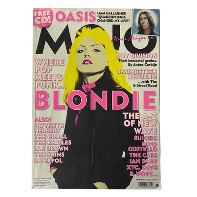 Mojo Music Magazine November 2007 Blondie Cover No CD Included No Label
