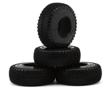 Injora 1.3" XHX Pin Micro Rock Crawler Tires (4) (72mm OD) (S5) [INJYQT-1321]