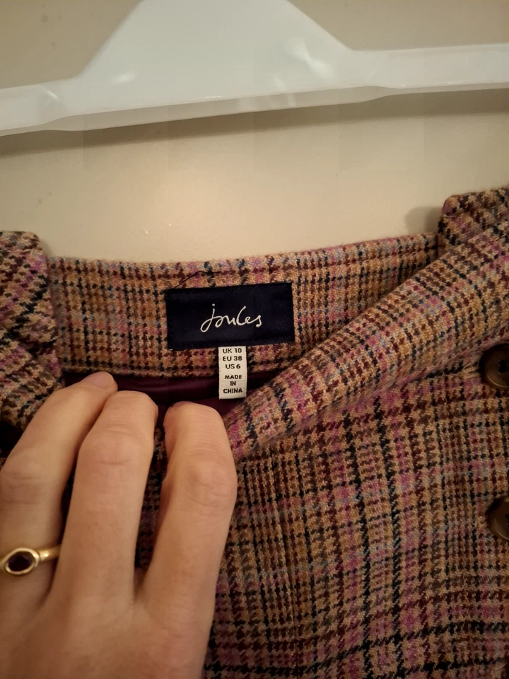 Joules tweed skirt uk10 - Image 2 of 4