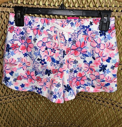 Lilly Pulitzer NWT Girls Midea Shorts Party Like A Lobstar Size XL - Picture 2 of 20
