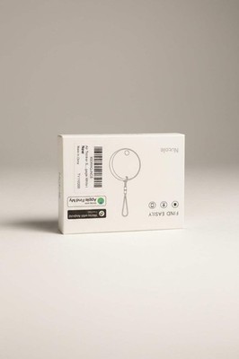 Nutale F20X Air Tracker White Apple Find My Keychain