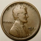 1922 D Lincoln Wheat Cent Penny VG-F  "Actual Coin Pictured"