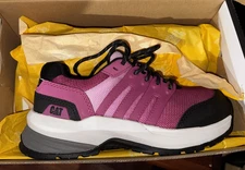 Caterpillar Women Streamline 2.0 Composite Toe Work Shoe Festival Fuchsia 6