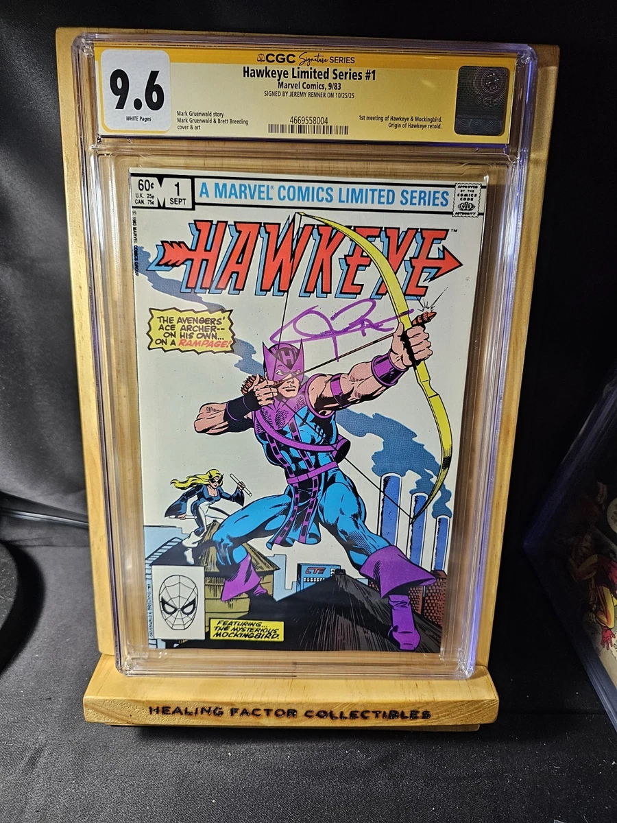 Hawkeye Marvel Comics Signed Comics, Graphic Novels & TPBs for