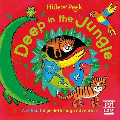 Deep in the Jungle: A colourful peek-through adventure board boo