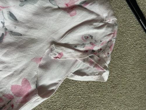 Per Una Summer Dress Pink Floral 10r - Picture 5 of 6