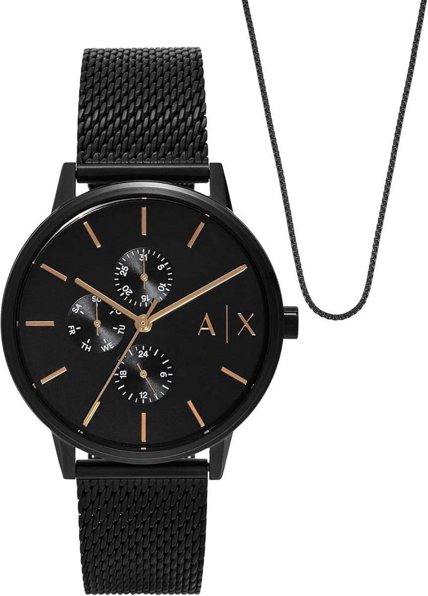 A|X Armani Exchange Watch Cayde AX7162SET Men display picture 2