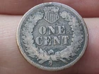 1876 Indian Head One Cent Penny- About Good Details