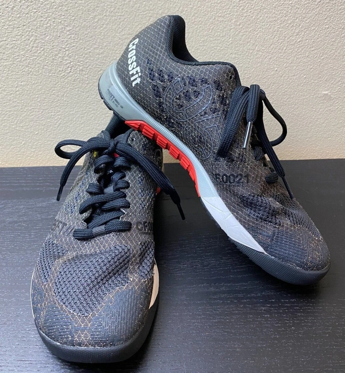 REEBOK CrossFit 5.0 Kevlar Black/Grey Training Shoes Women&#039;s | eBay