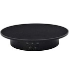 360-Degree Electric Rotating Turntable, Rechargeable Low Noise Display Stand