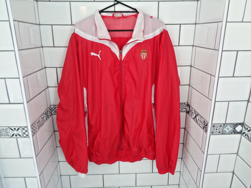 AS MONACO FC Puma shell Jacket Size XL Used