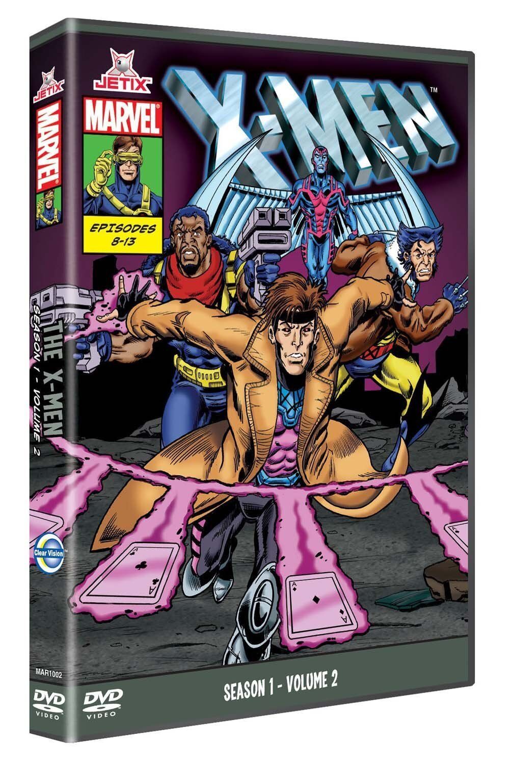 X-Men TAS Season 1 Volume 2 X-Men The 1990's Animated Series Episode 8-13  UK DVD | eBay