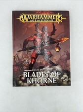 Warhammer Age Of Sigmar Chaos Battletome Blades of Khorne Hardback