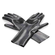 Unisex Handmade Black Latex Gloves Rubber Gloves Latex Catsuits Bodysuits Party