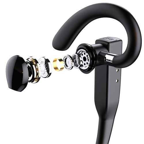 Bluetooth Headset Wireless Earpiece V5.1 Hands-Free Earphone Noise Canceling Mic - Picture 17 of 19