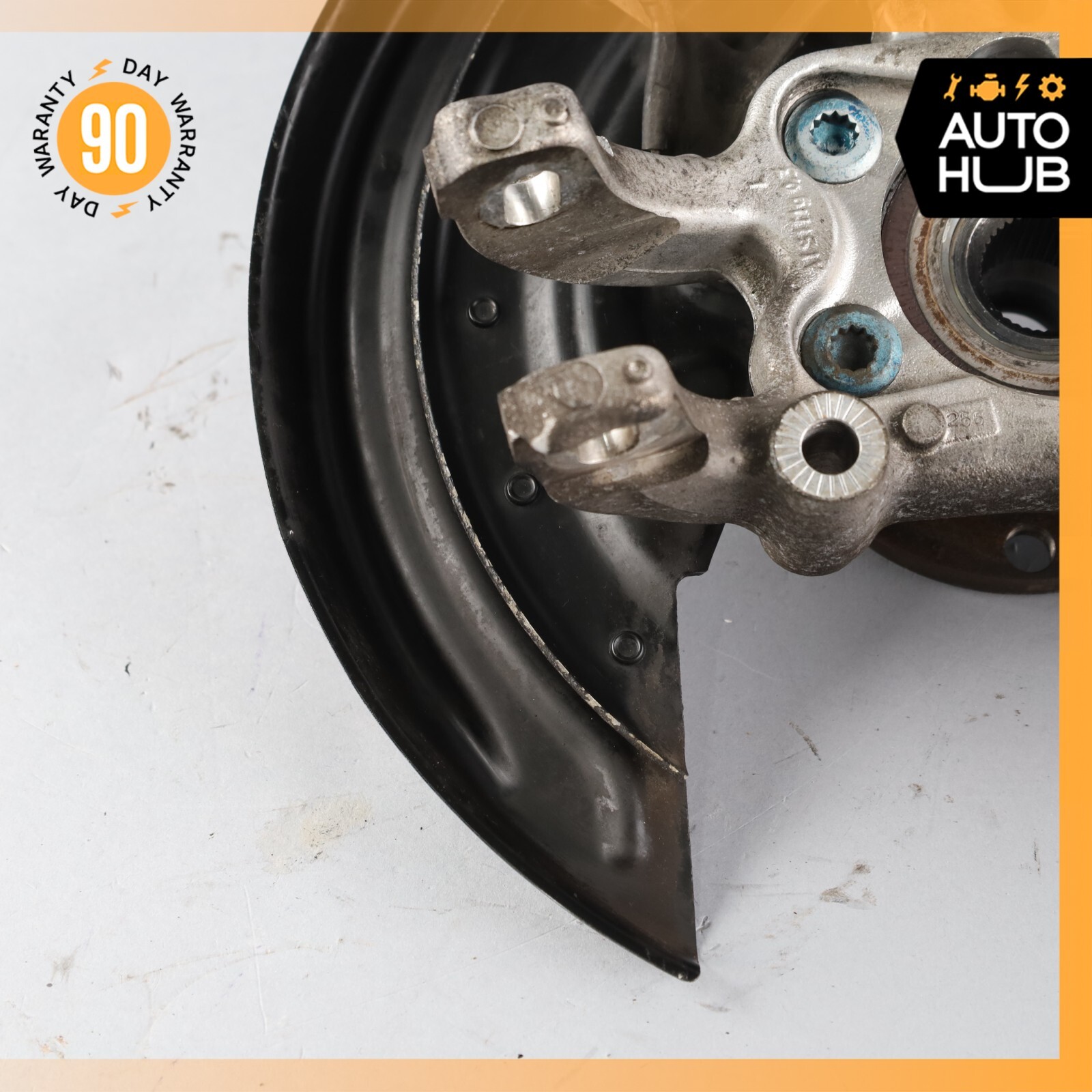 07-12 Bentley Continental GTC Rear Left Side Spindle Knuckle Hub OEM 46k