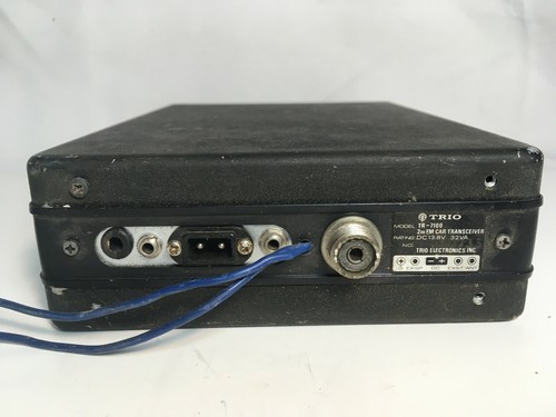 IC Fet Trio Electronics Car TR-7100 FM 2M Tranceiver Ham Ametuer Radio - Picture 6 of 6