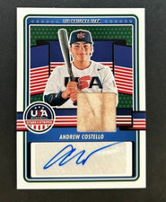 2023 Panini USA Stars & Stripes - Andrew Costello #15U-AC USA - Patch AUTO