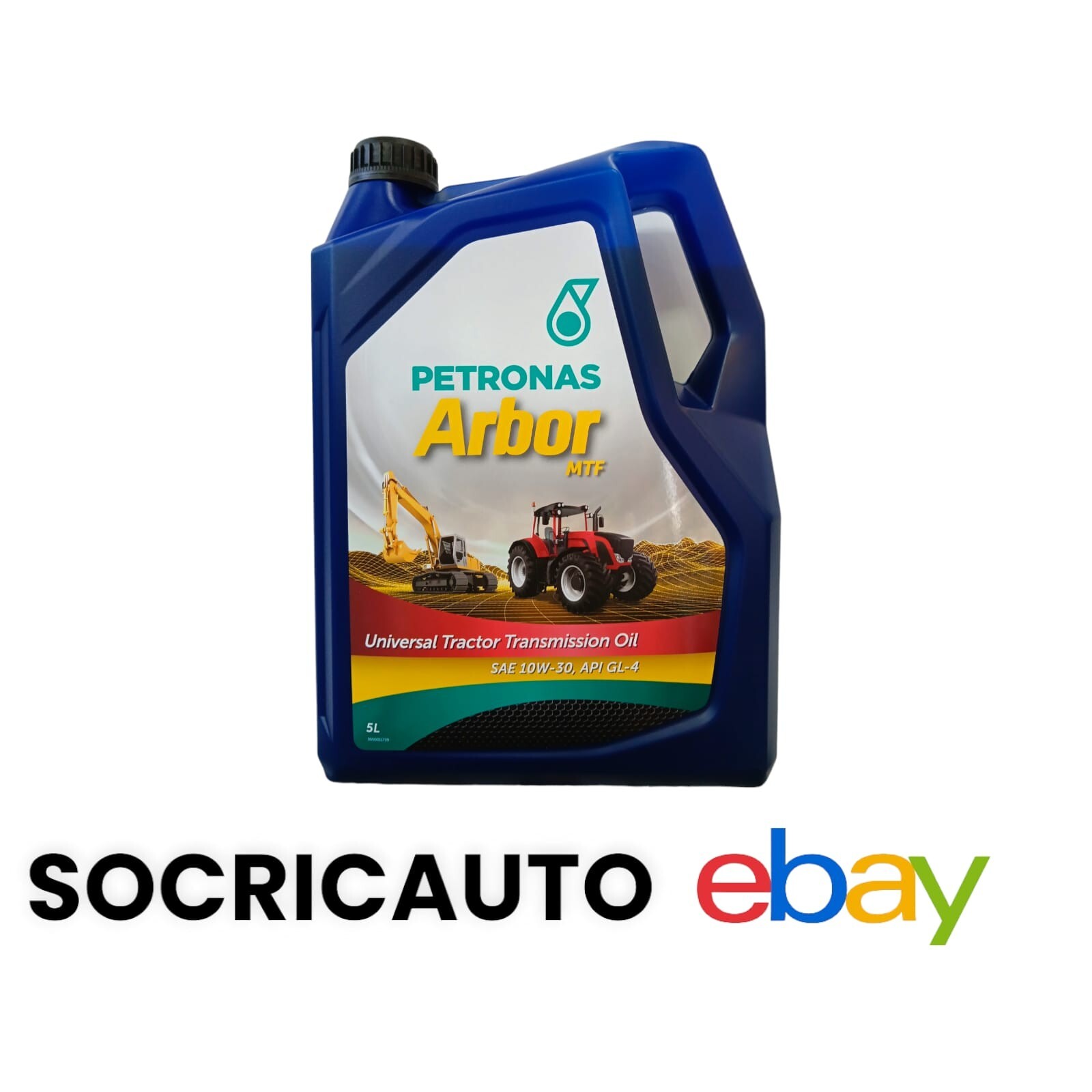 5 Litri Olio Petronas Arbor Mtf  Sae 10w30 Universal Tractor Transmission Oil