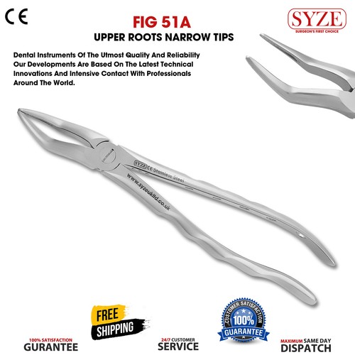 Pinzas de extracción dental alicates quirúrgicos de raíz luxantes instrumentos de cirugía oral - Imagen 17 de 27