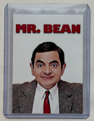 Mr. Bean Limited Edition Artist Signed  Comedy Classic  Trading Card 4/10