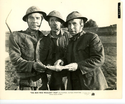 Vintage 8x10 Photo The Man Who Wouldn't Talk (1940 film) Lloyd Nolan Jean Rogers
