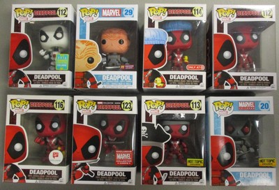 all deadpool pops