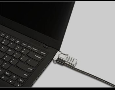 Tischstuhl Kombination Laptop Kabelschloss UVP £39,99