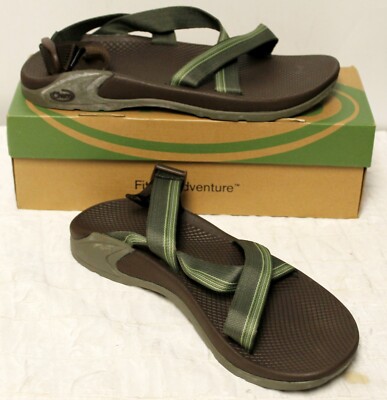 Chaco Mens sz 13 Sandals Bay Leaf Eco Tread Sport Straps Z/1 New in Box