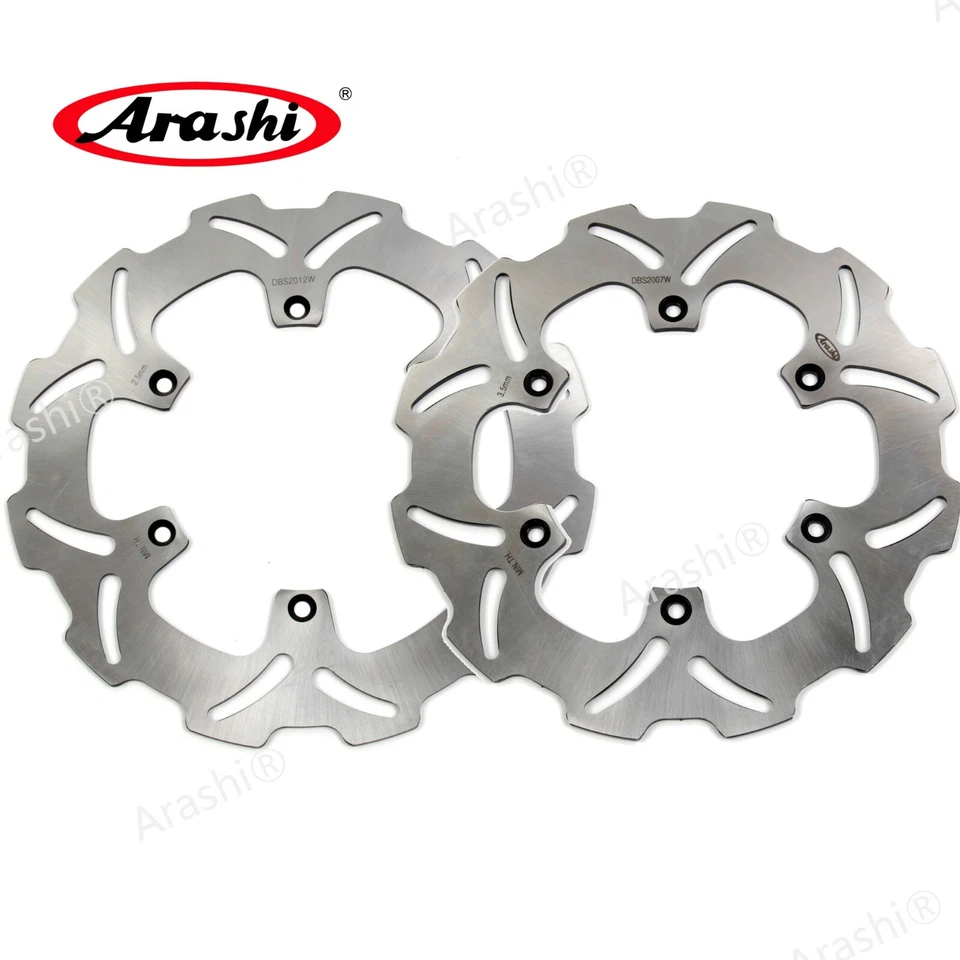 Rotor de disco de freno delantero trasero para Yamaha WR125 YZ125 WR250 YZ250 WR250F 2001 Foto 2 de 4