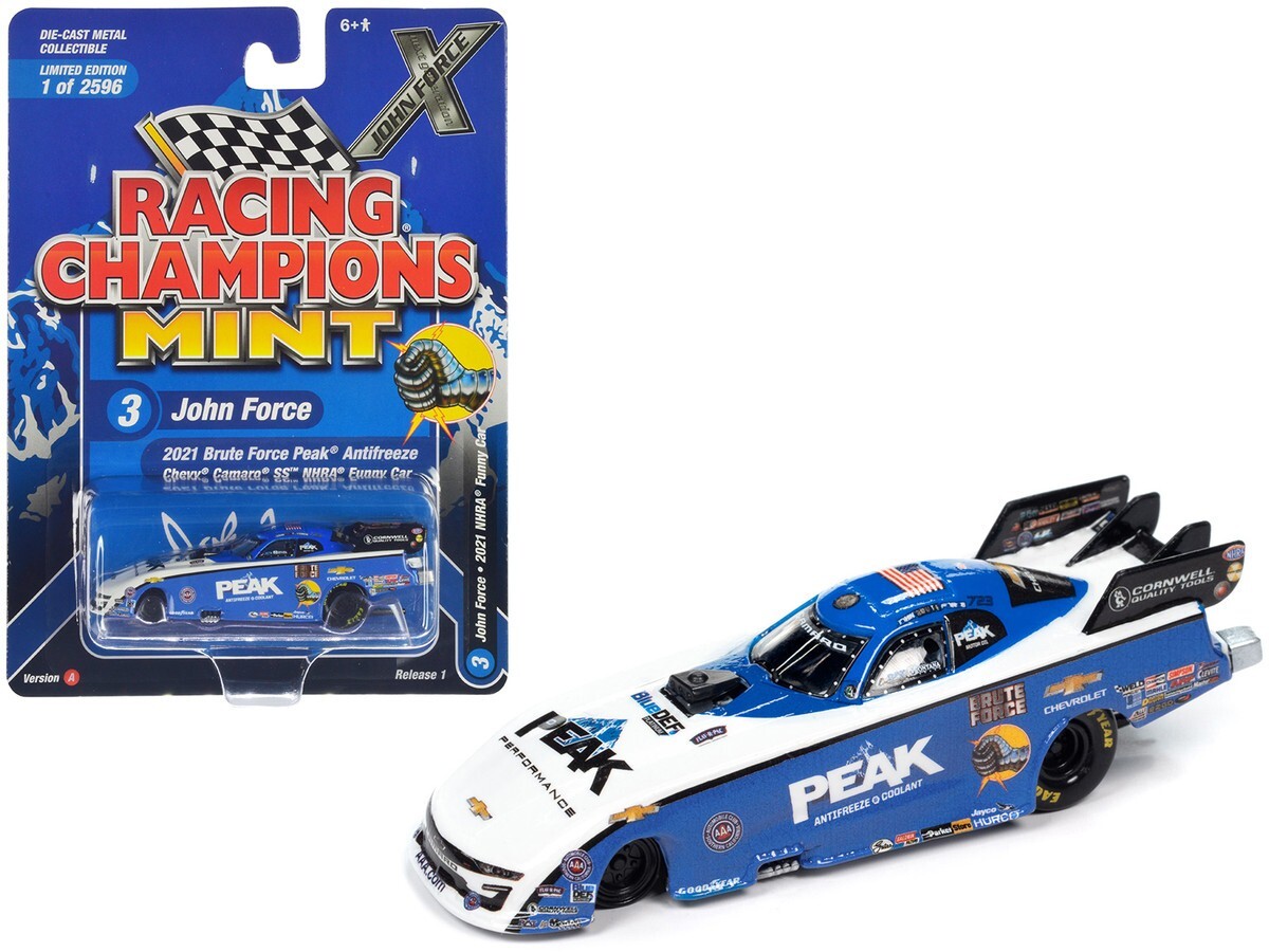 RACING CHAMPIONS 1:64 2021 JOHN BRUTE FORCE PEAK ANTIFREEZE CHEVY 
