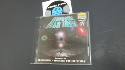 Symphonic Star Trek Erich Kuntzel Cincinnati Pops Orchestra   2 CD Set