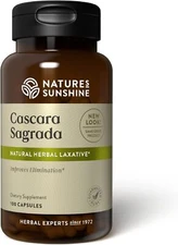Cascara Sagrada Capsules - Promotes Intestinal Support For A H