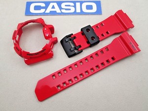 Genuine Casio G Shock G Mix Bluetooth Gba 400 4a Watch Band Bezel Set Red Ebay
