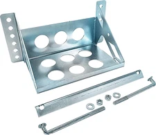 Metal Steel Bolt-In Battery Mounting Box Tray Bracket Hold down Universal Lightw